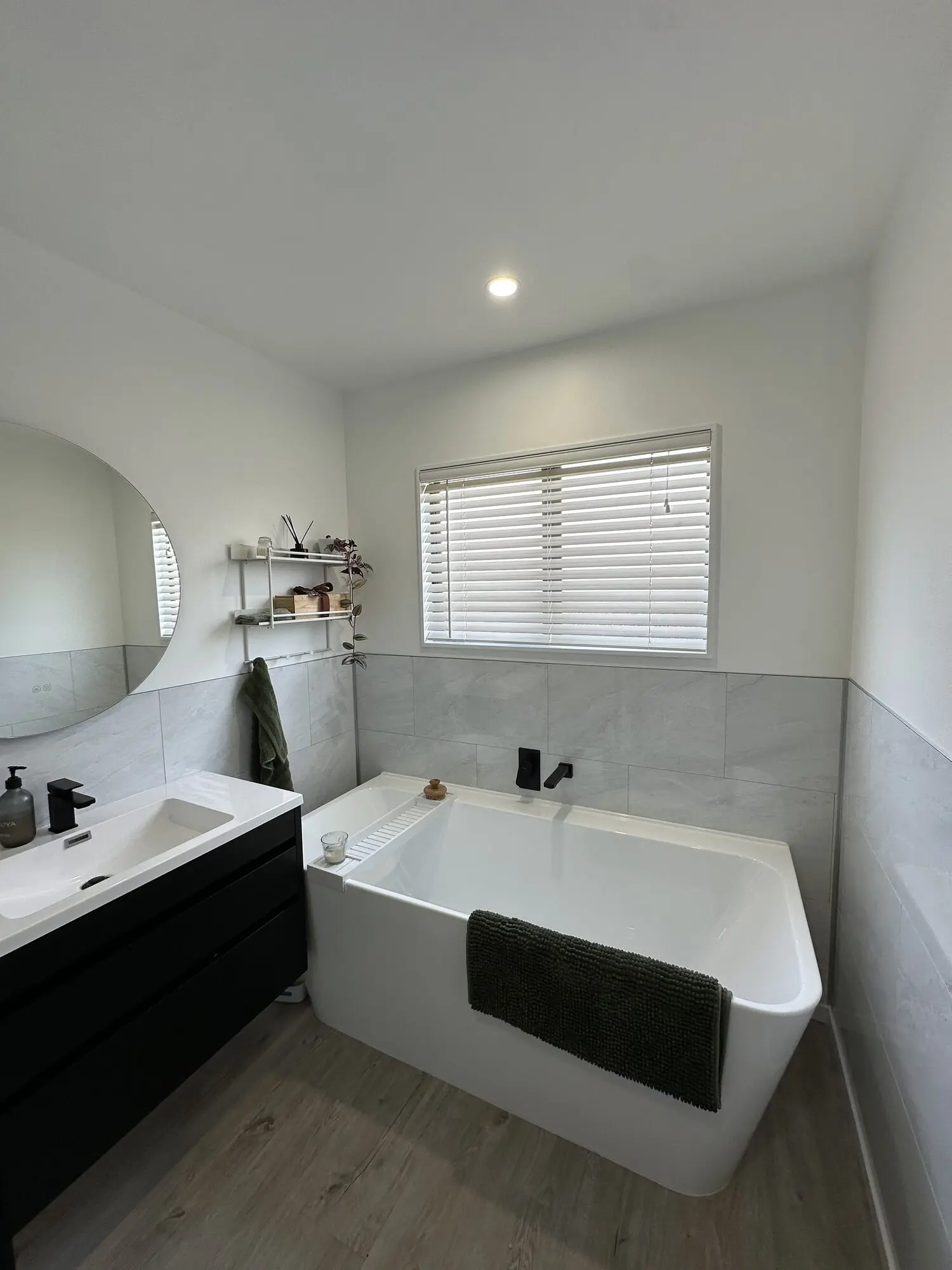 Bathroom we replumbed and fitted out in a Hamilton home