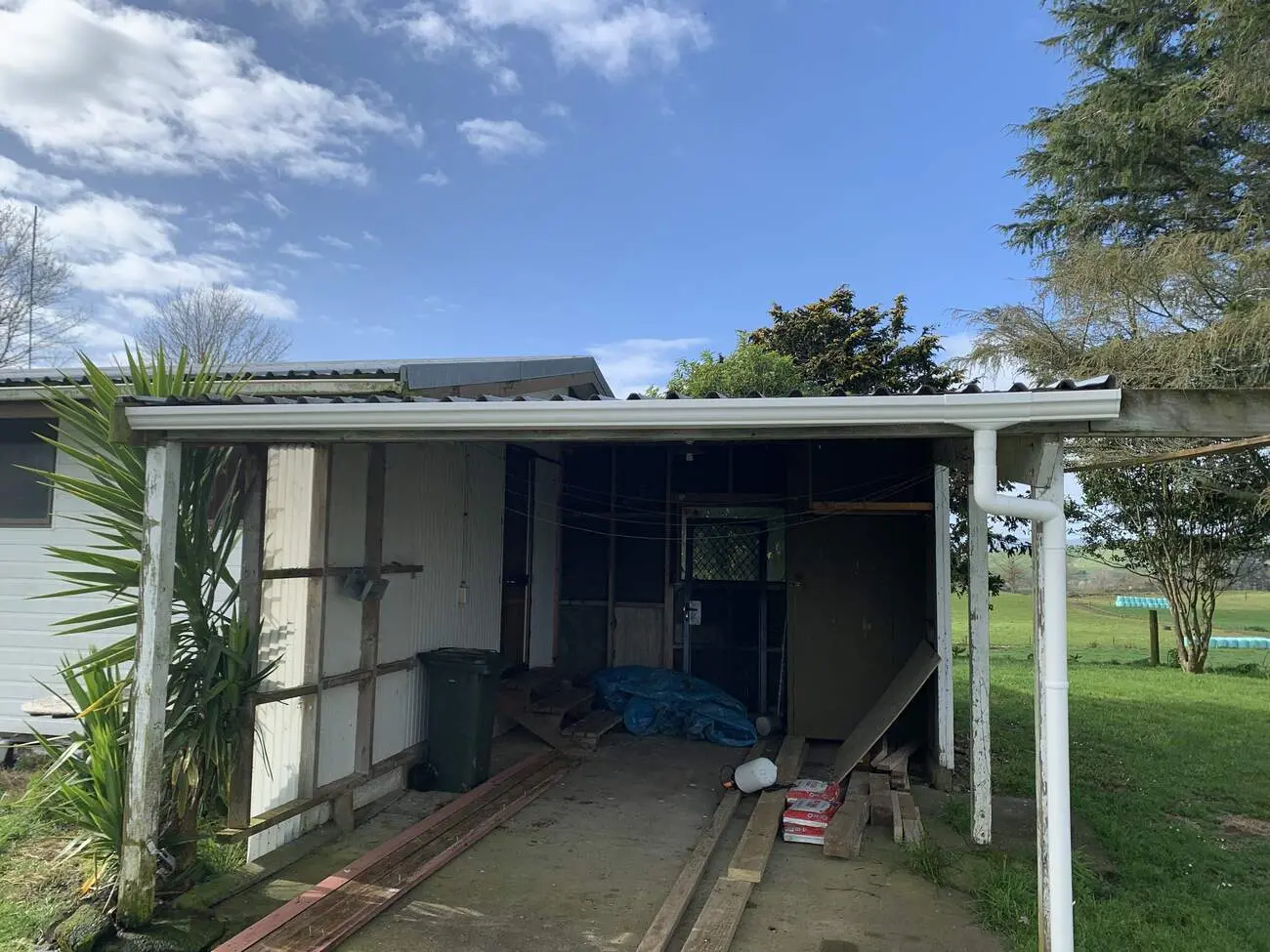 Hamilton house renovation where we laid new drains to the extension